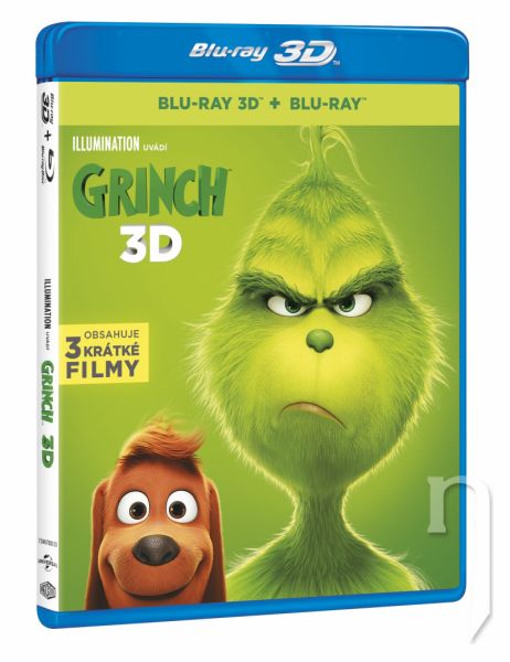 BLU-RAY Film - Grinch 3D+2D