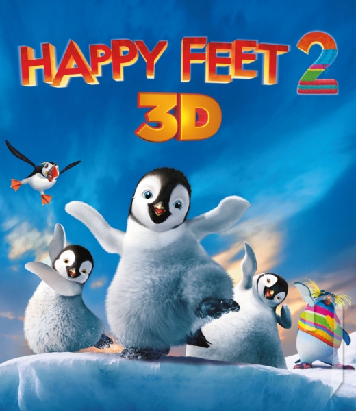 BLU-RAY Film - Happy Feet 2 (3D + 2D)