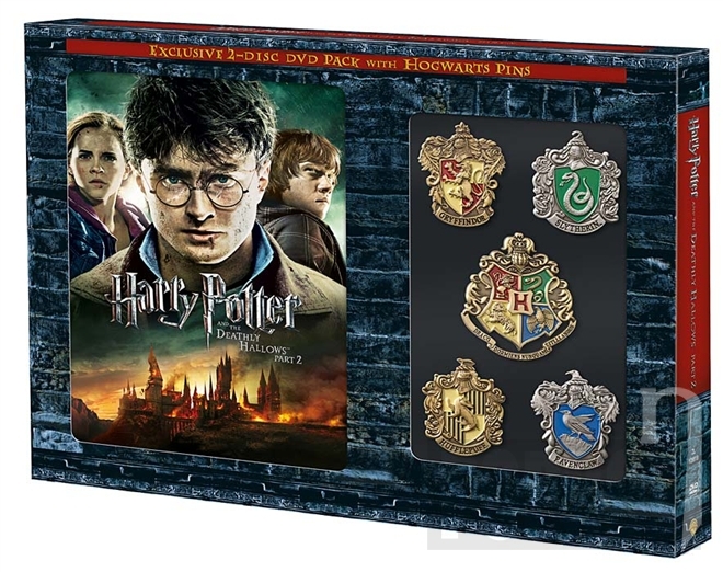 DVD Film - Harry Potter a Dary smrti - 2.časť (SK/CZ dabing 2 DVD) edícia s odznakmi
