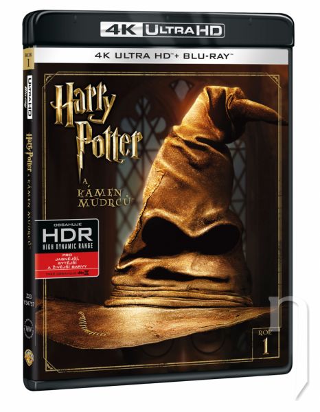 BLU-RAY Film - Harry Potter a kameň mudrcov 2BD (UHD+BD)
