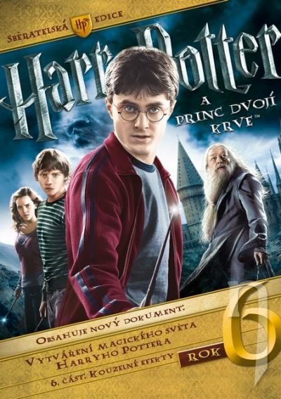 DVD Film - Harry Potter a Polovičný princ - slovenský dabing (3 DVD)