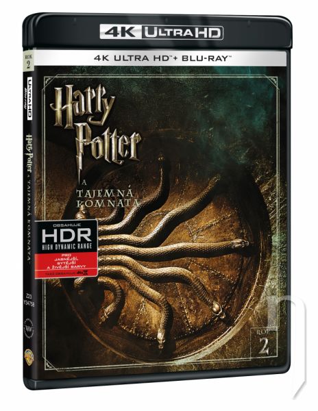 BLU-RAY Film - Harry Potter a tajomná komnata 2BD (UHD+BD)