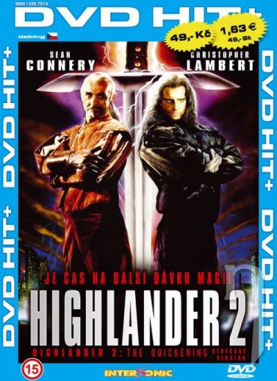 DVD Film - Highlander 2 (papierový obal)
