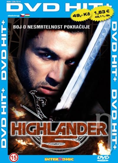 DVD Film - Highlander 5 (papierový obal)