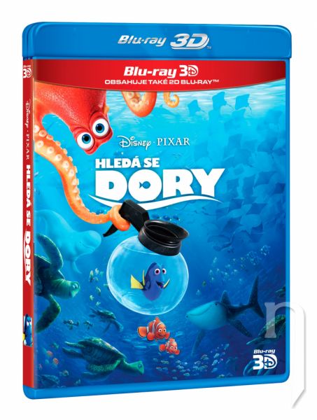 BLU-RAY Film - Hľadá sa Dory 3D + 2D
