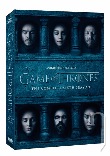 DVD Film - Hra o tróny  - Kompletní 6. séria (5 DVD)