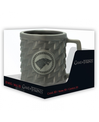 Hračka - Hrnek Game of Thrones - Stark 3D 500 ml