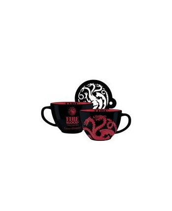 Hračka - Hrnek Game of Thrones - Targaryen cappuccino 630 ml