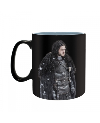 Hračka - Hrnek Game of Thrones - Zima je tady měnící se 460 ml
