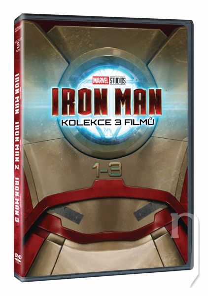 DVD Film - Iron Man kolekcia 1.-3. (3DVD)