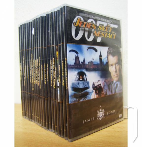 DVD Film - James Bond 007 kolekcia - 20 DVD