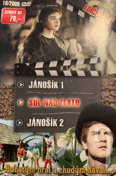 DVD Film - Jánošík 1,2 a Súl nad zlato (3DVD)