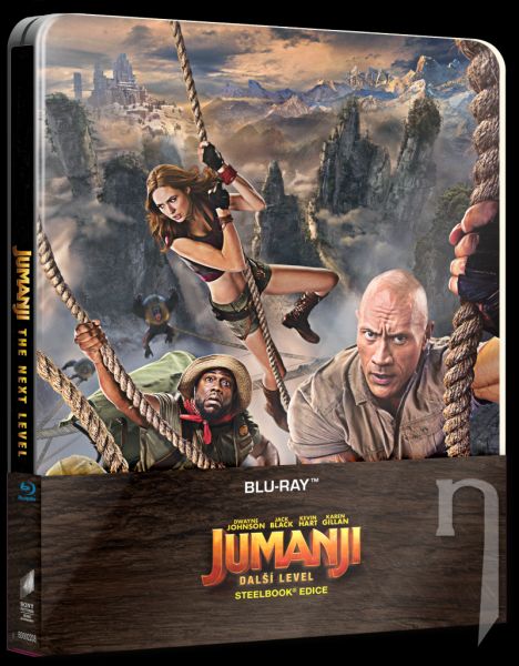 BLU-RAY Film - Jumanji: Ďalší level - Steelbook