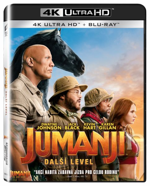 BLU-RAY Film - Jumanji: Ďalší level (UHD+BD)