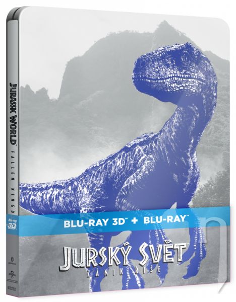 BLU-RAY Film - Jurský svet: Zánik ríše - Steelbook (3D+2D)
