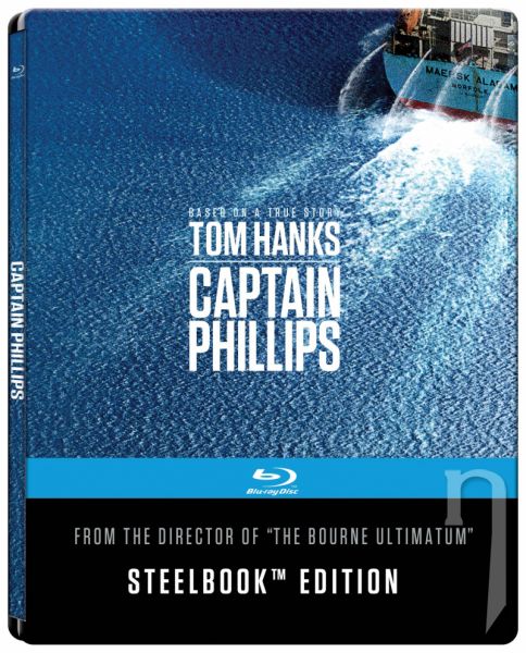 BLU-RAY Film - Kapitán Phillips: Prepadnutie lode - Steelbook