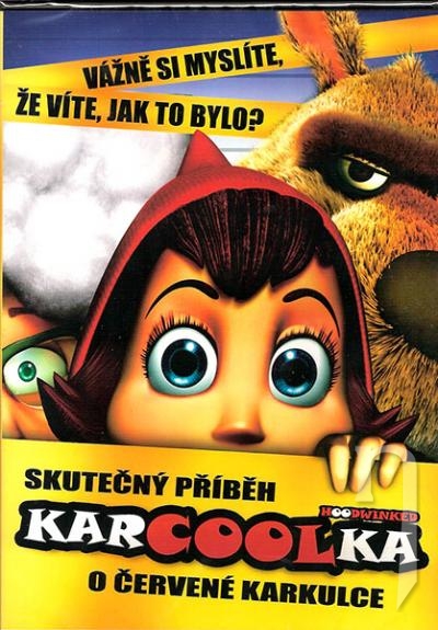 DVD Film - Karcoolka - Skutočný príbeh o Červenej čiapočke