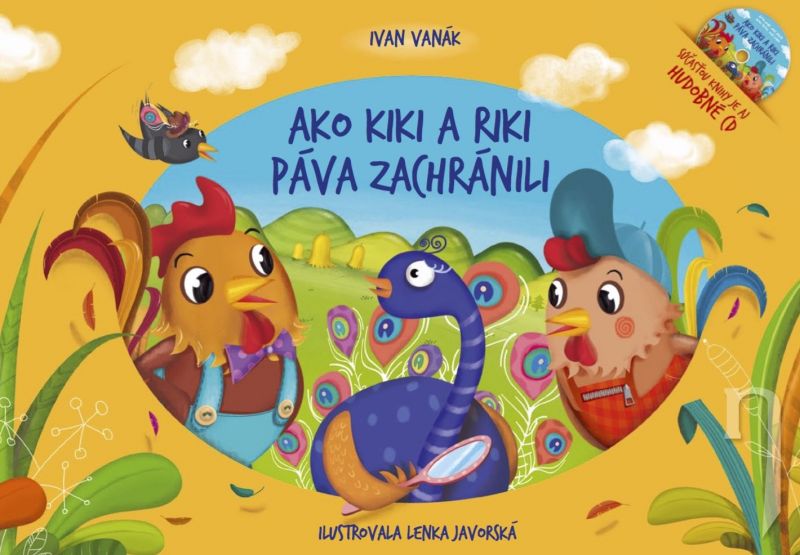 CD - KIKI A RIKI - Ako Kiki a Riki páva zachránili (kniha+CD)