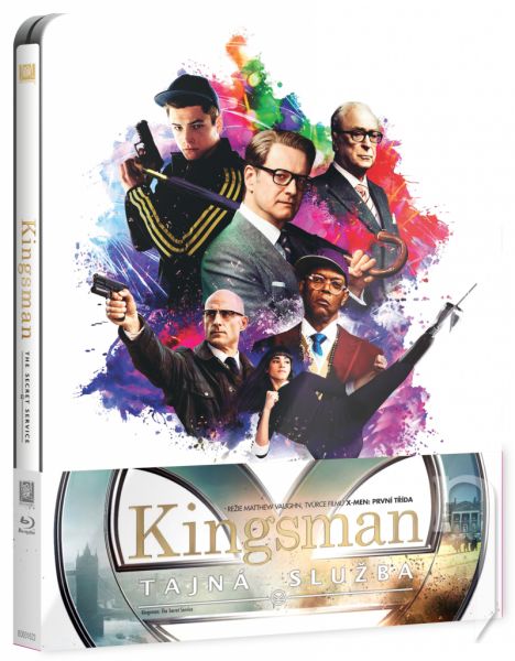 BLU-RAY Film - Kingsman: Tajná služba - Steelbook