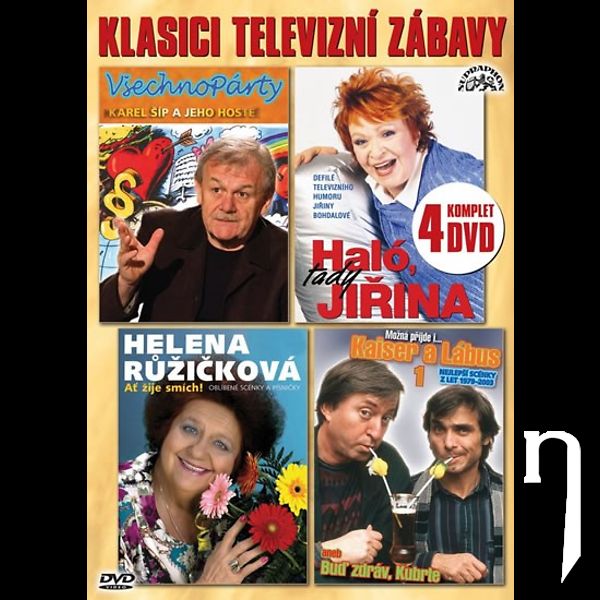 DVD Film - Klasici televizní zábavy (4DVD)