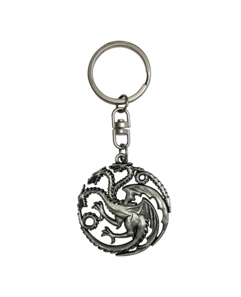 Hračka - Klíčenka Game of Thrones - Targaryen 3D (kov)