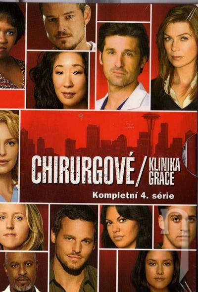 DVD Film - Klinika Grace: 4. séria (4 DVD) (seriál)