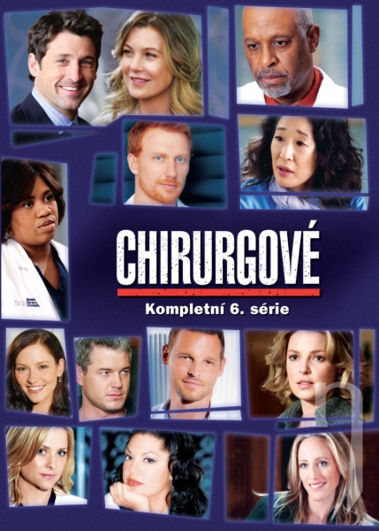 DVD Film - Klinika Grace: 6. séria (6 DVD) (seriál)