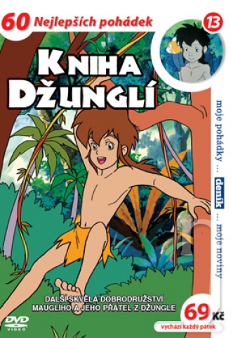 DVD Film - Kniha džunglí 13 (papierový obal)