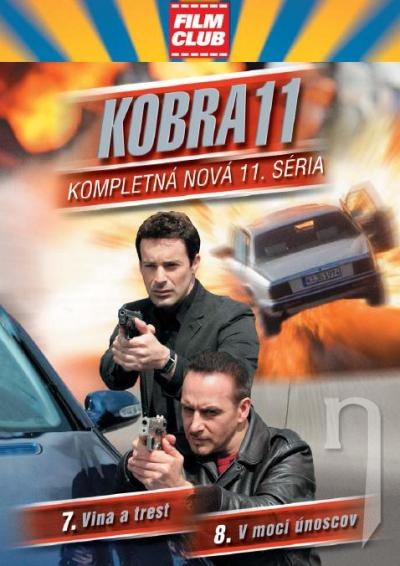 DVD Film - Kobra 11 - č.  7. Vina a trest, 8. V moci únoscu (papierový obal)