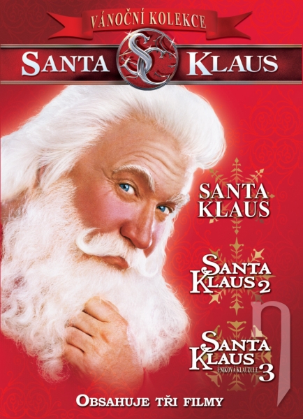 DVD Film - Kolekce: Santa Klaus Trilogie (3 DVD)