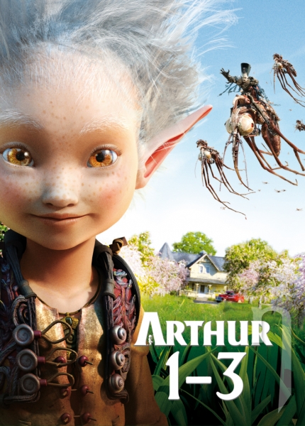 DVD Film - Kolekce: Arthur trilogie SK/CZ dabing (3 DVD)