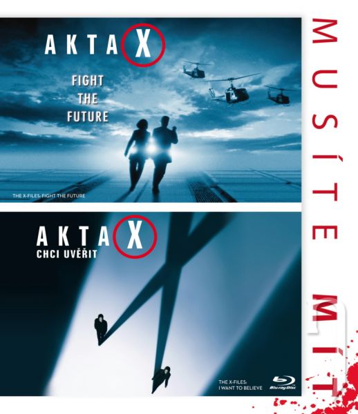 BLU-RAY Film - Kolekcia: Akty X - film + Akty X: Chcem uveriť (2 Bluray)