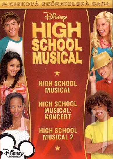 DVD Film - Kolekcia High School Musical (3 DVD)