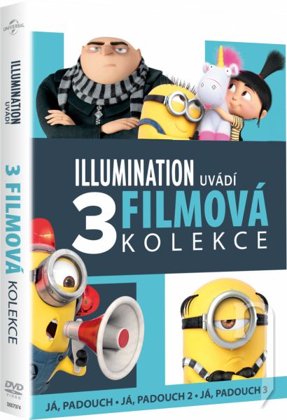 DVD Film - Kolekcia: Ja, zloduch (3 DVD)