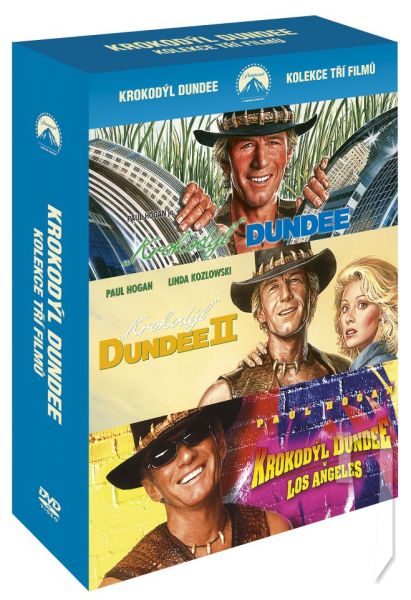 DVD Film - Kolekcia: Krokodýl Dundee 1.-3. (3DVD)