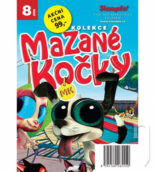 DVD Film - Kolekcia Mazané kočky (8 DVD)
