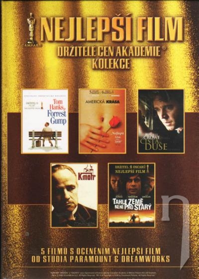 DVD Film - Kolekcia: Najlepší film (5 DVD) (Oscarová kolekcia 3.)