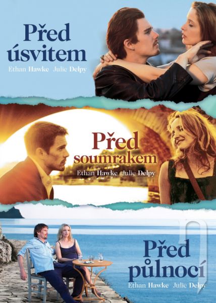 DVD Film - Kolekcia: Pres úsvitom + Pred súmrakom + Pred polnocou (3 DVD)