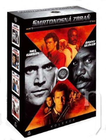 DVD Film - Kolekcia: Smrtonosná zbraň  (4 DVD) 