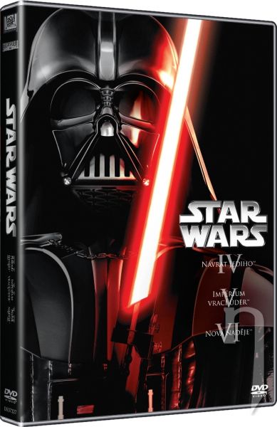 DVD Film - Kolekcia: Star Wars Trilogie IV. - VI. (3 DVD)