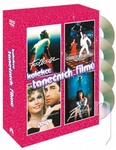 DVD Film - Kolekcia tanečných filmov (4 DVD)