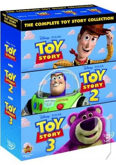 DVD Film - Kolekcia: Toy Story: Príbeh hračiek 1-3 (3 DVD)