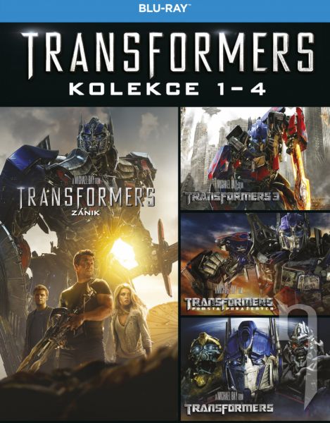 BLU-RAY Film - Kolekcia: Transformers: 1 - 4 (4 Bluray)