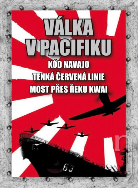 DVD Film - Kolekcia:  Válka v Pacifiku (3DVD)
