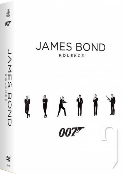 DVD Film - Kompletná kolekcia James Bond 2016 (24 DVD)