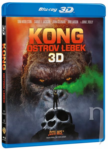 BLU-RAY Film - Kong: Ostrov lebiek 3D + 2D