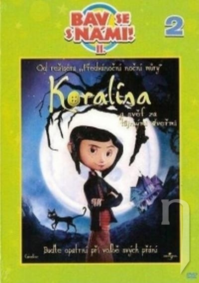 DVD Film - Koralína a svet za tajnými dverami (pap. box)