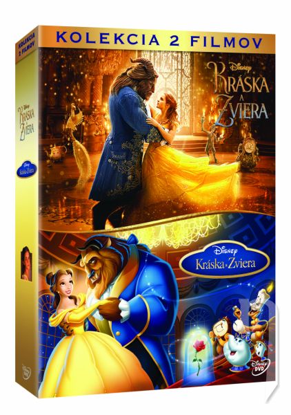 DVD Film - Kráska a zviera kolekcia (2 DVD)