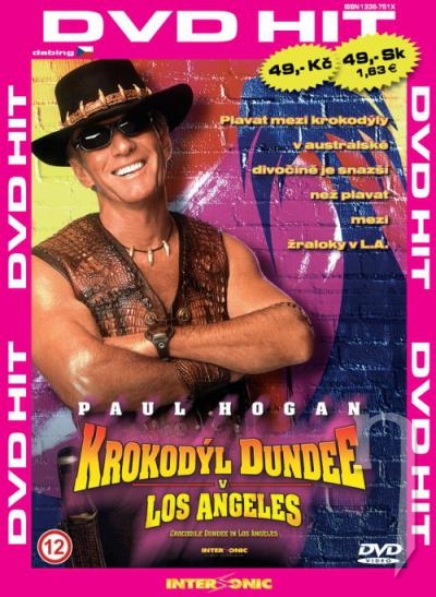 DVD Film - Krokodíl Dundee v Los Angeles (papierový obal)