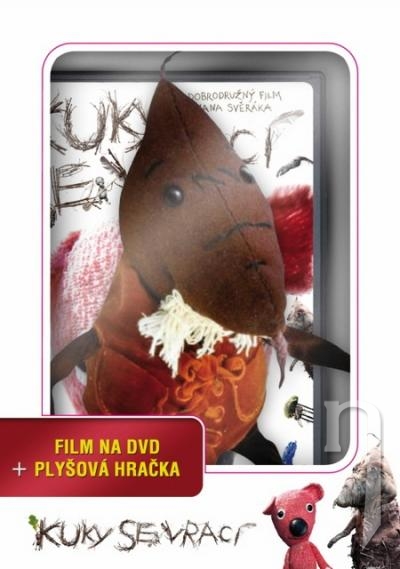 DVD Film - Kuky se vrací + plyšová hračka Kapitán von Hergot